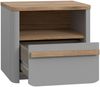 FORTE Surfinio Nako, Holzwerkstoff, Grau/Braun, 48,6 x 44,1 x 41,3 cm Bild 5