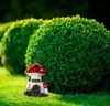 näve LED Solarleuchte Mushroom, LED fest integriert, Warmweiß, Pilzhaus bunt, LED warmweiß, inkl. Druckschalter, H: 17,3cm, L/B: 13cm Bild 2