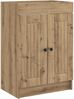 vidaXL Badezimmermöbel-Set Artisan-Eiche 56 x 37,5 x 81 cm 3404193 Bild 4