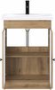 vidaXL Badezimmermöbel-Set Artisan-Eiche 56 x 37,5 x 81 cm 3404193 Bild 3
