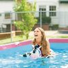INTEX Metallrahmen Aufstellpool Rosa 220 x 150 x 60 cm Stahl und PVC 42035609 Bild 5