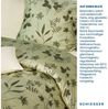 Schiesser Satin Bettwäsche Set Ada aus seidenmattem, atmungsaktivem Baumwollsatin, Farbe:Hellgrün und Dunkelgrün, Größe:135x200 cm Bild 3