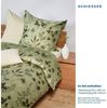 Schiesser Satin Bettwäsche Set Ada aus seidenmattem, atmungsaktivem Baumwollsatin, Farbe:Hellgrün und Dunkelgrün, Größe:135x200 cm Bild 2
