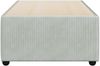 vidaXL Bettgestell ohne Matratze Hellgrau 80x200 cm Samt 3284970 Bild 4