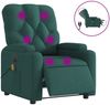 vidaXL Massagesessel Elektrisch Dunkelgrün Stoff 3204704 Bild 2