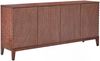 KAWOLA Sideboard COPAS 4 Türen Eiche furniert braun 85 x 40 x 180 cm Bild 3