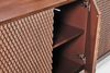 KAWOLA Sideboard COPAS 4 Türen Eiche furniert braun 85 x 40 x 180 cm Bild 4