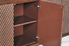 KAWOLA Sideboard COPAS 4 Türen Eiche furniert braun 85 x 40 x 180 cm Bild 2