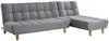 Vente-unique - ESTEBAN Sofa Stoff Grau - B 165 cm97 cm x H 87 cm x L 84 cm182 cm Bild 3