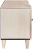 vidaXL TV-Einheiten mit Schubladen Weiß 105 x 33 x 46 cm Holzwerkstoff 4018130 Bild 4