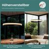 Mai & Mai Pendelleuchte Hängelampe LED-pendellampe 20W/30W stufenlos dimmbar Luvina02, LED-Deckenlampe mit drei Bedienungsmöglichkeiten Bild 4