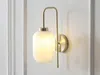 Vente-unique - LOUXOR Wall light Metall WeißGold - B 14 cm x H 41 cm x L 25 cm Bild 3