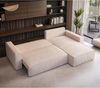 Beautysofa Ecksofa PARYS L, Polstersofa aus Cordstoff, mit Schlaffunktion Bild 2