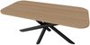 Oslo Esstisch Tisch 185x90 cm Wohnzimmer Esszimmer Modern Farbwahl Wisconsin Nußbaum, Artisan Eiche, Lindberg Eiche, Portland Esche Schwarz Bild 4