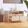 vidaXL TV-Schrank 60x35x37 cm Massivholz Kiefer 813425 Bild 3
