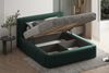 Polsterbett OLAF 160x200 mit Matratze, Bettkasten und Lattenrost. Farbe: VELUTTO 10 Bild 3