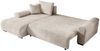 storez24 Ecksofa Nelly, mit Bettkasten und Schlaffunktion, Cordstoff, L-Form, bequem Bild 4