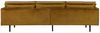 Rodeo Sofa 3-Sitzer Samt, Honig Gelb Bild 2