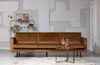 Rodeo Sofa 3-Sitzer Samt, Honig Gelb Bild 3
