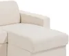 Vente-unique - CALITO Sofa Stoff Beige - B 223 cm152 cm x H 93 cm x L 278 cm Bild 5