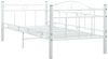 vidaXL Tagesbett-Rahmen Weiß Metall 90×200 cm [286136] Bild 3