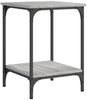 Couchtisch, Sofatisch Grau Sonoma 40x40x55 cm Holzwerkstoff Bild 5