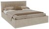 thematys Polsterbett Bett Stauraumbett 90x200, 120x200, 140x200, 160x200, 180x200cm (MADE IN EU - mit hochwertigem fein gewebter Stoff für einen zeitlosen Look, Bettrahmen, Bett, Optional mit Matratze bestellbar, mit großen gepolsterten Kopfteil, mit B... Bild 4