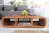 Puristischer Couchtisch MOHIT ca. 100x50cm massiv Sheesham TV-Board Palisander Bild 2