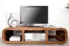 Puristischer Couchtisch MOHIT ca. 100x50cm massiv Sheesham TV-Board Palisander Bild 3