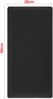 Wandkissenset Carpino 3-tlg. Textil 60x30 cm Schwarz [neu. haus] Bild 3