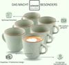 SÄNGER Kaffeebecher Set Rio Minze- 6 teilig aus Steingut Bild 4