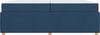 vidaXL Bettrahmen mit Matratze Blau 200 x 200 cm Stoff 3398437 Bild 5