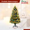 120 cm Künstlicher Weihnachtsbaum mit Beleuchtung & Sternspitze Mini Tannenbaum Christbaum Bild 1