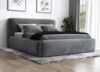 Polsterbett LUMO 180x200 mit Matratze, Bettkasten und Lattenrost. Farbe: Anthracite 18 Bild 2