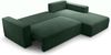 AX LIVING Catea Eckschlafsofa mit Bettkasten R – Dunkelgrünes Ecksofa 279 cm Bild 4