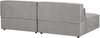 2-Sitzer Sofa grau ohne Armlehnen HELLNAR Bild 5