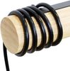 ZMH Pendelleuchte Esstisch Holz Hängelampe Vintage 4 Flammig E27 Hängeleuchte Retro Schöne Rustikal Lampe Industrial Esszimmerlampe für Esszimmertisch Wohnzimmer Cafés（Ohne Glühbirne） Bild 5