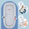 Totsy Baby Kuschelnest Umrandung für Kinderwagen - Bezug für Babywanne Nestchen Bild 3