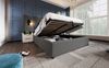 Polsterbett 160×200 cm mit hydraulischem Bettkasten, USB-C & Leselampe, Grau, ohne Matratze Bild 4
