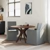 vidaXL Esszimmerstühle 2 pcs Dunkelgrau 57 x 67 x 95 cm Stoff 42017904 Bild 3