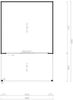 Gartenhaus Q-BIC Alu 70 A + VD Grau Bild 2