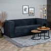 Bronx71 Sofa Memphis 2,5-Sitzer Stoff schwarz Bild 2