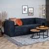 Bronx71 Sofa Memphis 2,5-Sitzer Stoff schwarz Bild 3