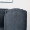 Bronx71 Sofa Memphis 2,5-Sitzer Stoff schwarz Bild 5