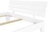 Weißes Doppelbett in Überlänge 160x220 Bettgestell Holzbett Massivholz Kiefer Weiß V-60.54-16-220Wohne Zubehör Bild 5