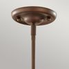 Pendellampe, Deckenlampe, Stahl, Astralbronze, D 54,6 cm Bild 3