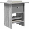 vidaXL Nachttisch Graues Sonoma 41 x 40 x 45 cm Holzwerkstoff 8000446 Bild 3