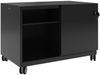 Bisley Note Caddy, Schubladen rechts, B 800 mm, Farbe: schwarz Bild 2