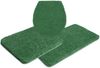 OTTO home Badematte Inga, Badezimmer Teppich, Badvorleger, Höhe 20 mm, rutschhemmend beschichtet, schnell trocknend, strapazierfähig, fußbodenheizungsgeeignet, Polyester, rechteckig, 3tlg Set Hänge WC, Badteppich, unifarben, weich, als halbrund und rec... Bild 2