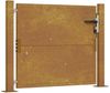 vidaXL Gartentor 100x100 cm Cortenstahl 153203 Bild 2